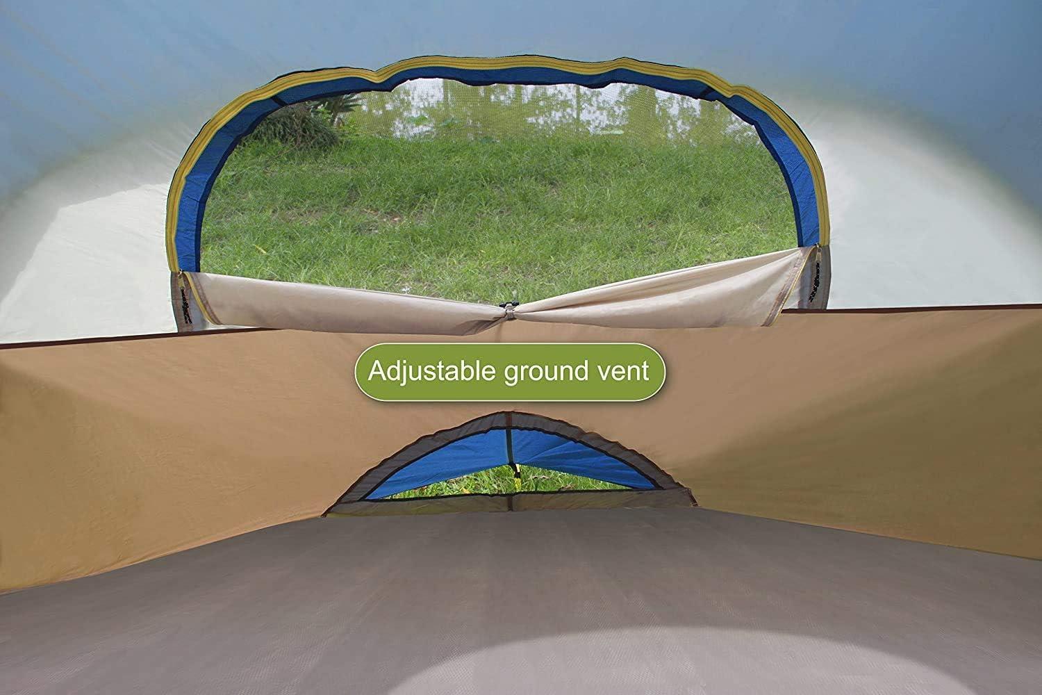 image:imageALPHA CAMP 6 Person Family Tent Dome Camping Tent with Carry Bag and Rainfly