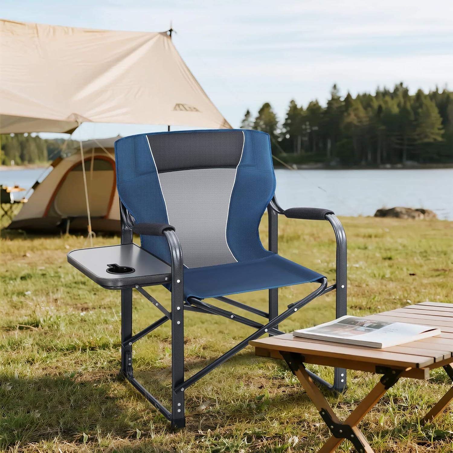 image:imageALPHA CAMP Director ChairBluewithout Cooler Bag
