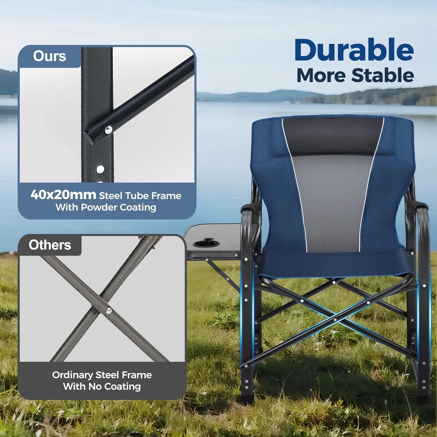 image:imageALPHA CAMP Director ChairBluewithout Cooler Bag