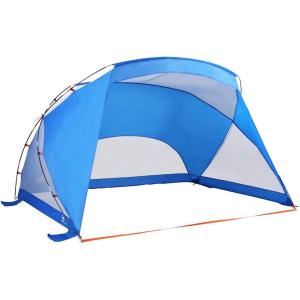image:imageALPHA CAMP 3 Person SportsBeach Shelter Easy Up Sun Shade  9 x 6 Blue