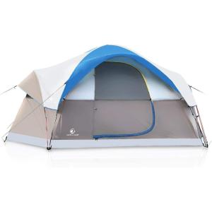 image:imageALPHA CAMP 6 Person Family Tent Dome Camping Tent with Carry Bag and Rainfly