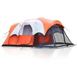 image:imageALPHA CAMP 6 Person Family Tent with Screen Room Cabin Tent Design  17 x 9