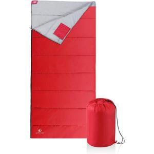 image:imageALPHA CAMP Lightweight Envelope Sleeping Bag for 3 Season Camping Backpacking Hiking Temp Rating